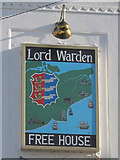 TQ8210 : Lord Warden sign by Oast House Archive