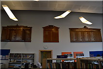SK1846 : Ashbourne Library, interior by Peter Barr