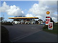 Service station on the A386