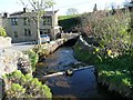 Weir on Lumb Clough, Cotton Stones