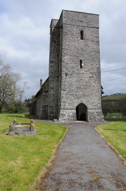 Llansawel church