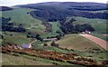 Looking down the slopes of Quarry Hill