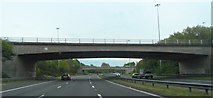SJ4290 : M62 at Junction 5 by Anthony Parkes