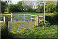 Footpath into Tiffield