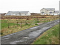 NB4842 : New croft houses at Griais by M J Richardson