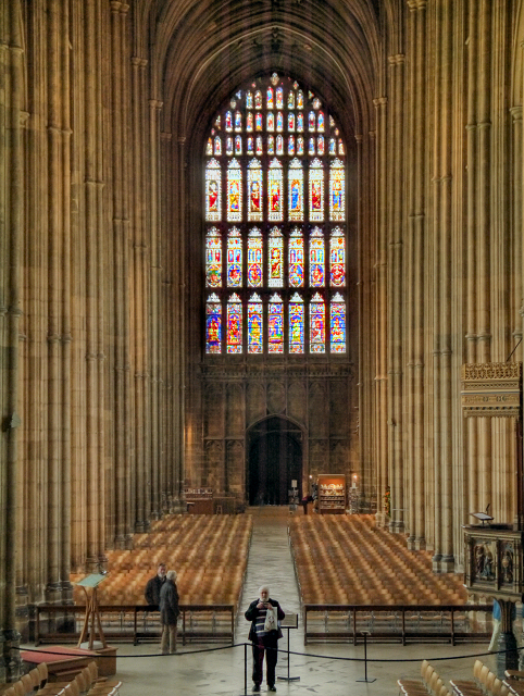 Canterbury Cathedral, Nave and West Window