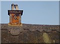 Chimney and thatched roof, Chantry House, Ashwell