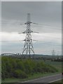 Pylons near Kemsley