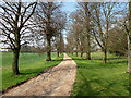 Driveway to Little Offley Manor House