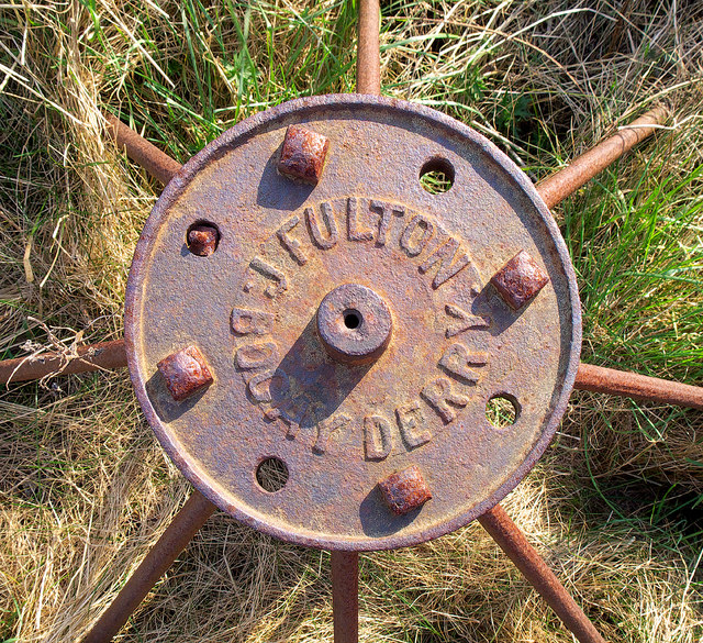 Old machinery near Dunfanaghy