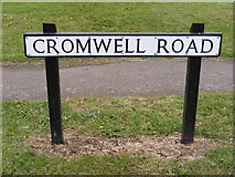 TM4087 : Cromwell Road sign by Geographer