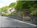 Bottom of footpath from Saddleworth Road to Long Wall