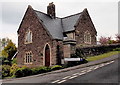 Former hospital lodge on the east side of Chestnut Drive, Abergavenny