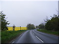 TM3587 : A144 St.John's Road & footpath & Scotchman's Lane Byway by Geographer