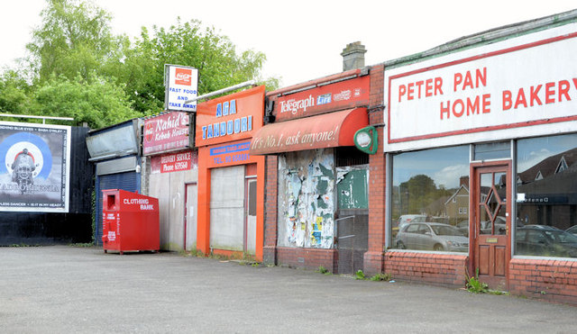 Vacant shops, Knock, Belfast (2013)