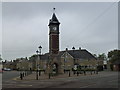Clock tower in Warboys