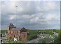 The A66 passing through central Middlesbrough