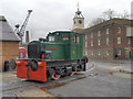 TQ7569 : Yard No 562 Rochester Castle, Chatham Dockyard Locomotive by David Dixon