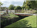 Stream footbridge, Caldicot Way, Cwmbran