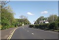 Bearsden Road approaching Hay Avenue junction