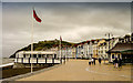 Victoria Terrace: A grey day on the Promenade