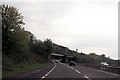 Railway bridge over A8 near Langbank