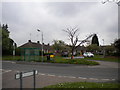 Bus stop and bungalows, Prince Charles Road, Worksop