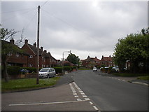 SK5880 : Southern end of Prince Charles Road, Worksop by Richard Vince