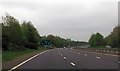 A78 approaching footbridge from Berry Drive