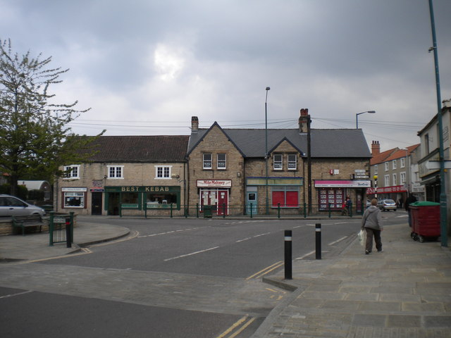 Shops on Burns Lane, Market Warsop © Richard Vince cc-by-sa/2.0 ...