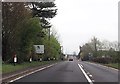 Entering Mauchline on A76