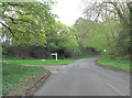 Bodiam Road junction with Shoreham Lane