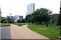 The Thames Path in Pepys Park