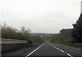 A76 crossing Skares Road bridge