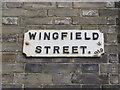 Wingfield Street sign