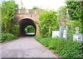 Railway Bridge near Woodhams Farm