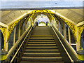 Stairway at Green Lane Station, Birkenhead