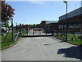 Entrance to water treatment works