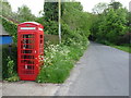 Briantspuddle: red telephone box