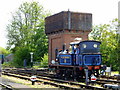 Railway Engine and Water Tower at Sheffield Park