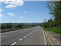 NY9965 : Looking west on the A69 by James Denham