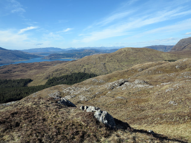 North-western slopes of Beinn Mhialairigh