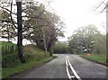 Road junction with minor road near Coatlith Hill