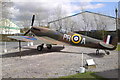 Spitfire Mark I gate guard at Yorkshire Air Museum