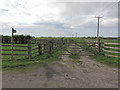 The start of the path from Church Lane to Flatmans Lane