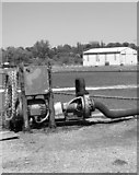 TM5392 : Old water pump at Brooke Marine by Evelyn Simak