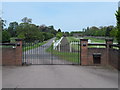 Entrance to Waresley Park Stud