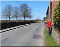 Postbox along Church Street in Swepstone