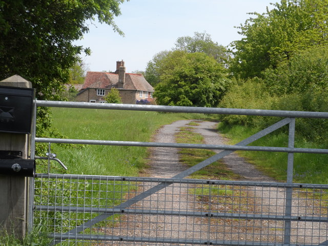 Track to Westbury farm, Croxton