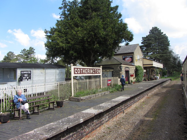 The privately owned Gotherington station © Gareth James cc-by-sa/2.0 ...